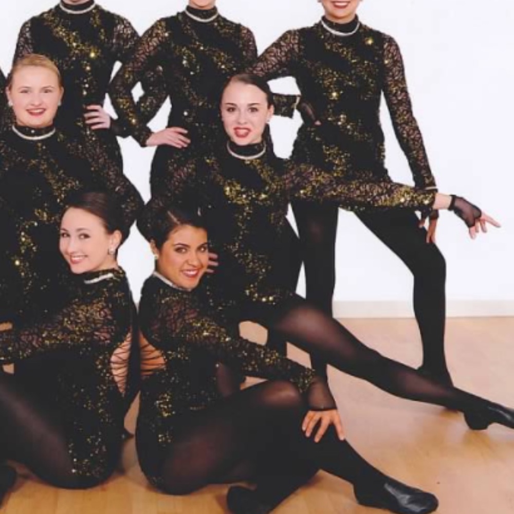 Long Sleeve Sequin Dance/Halloween Costume